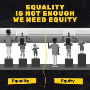 Equity not Equality